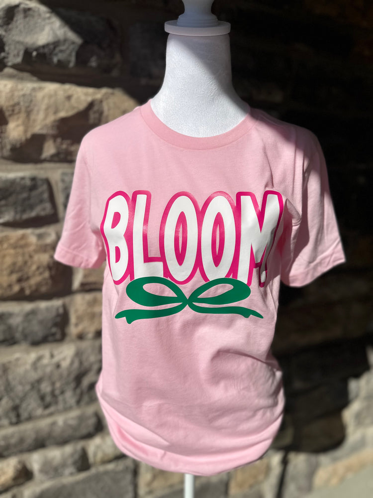 Bloom bow tee