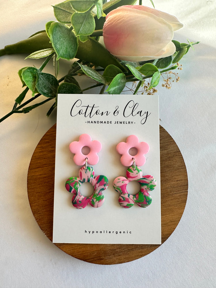 Pink flower with multi flower